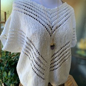 Bohemian Crochet Slouch Top